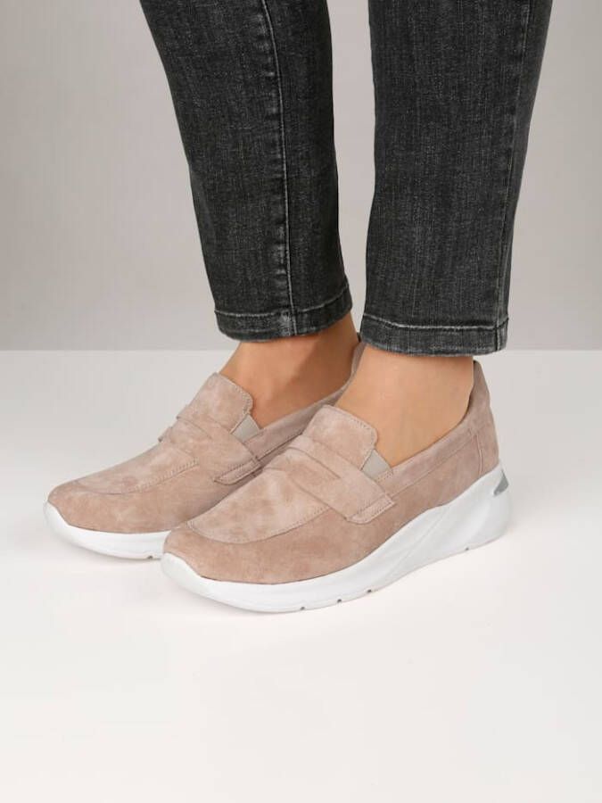 Waldläufer Instapper met elastische inzetten Roze