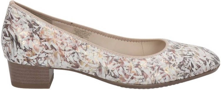 Ara suède pumps beige/multi