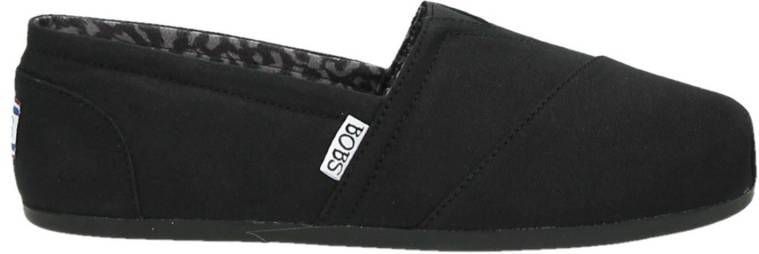 Bobs Plush  Peace & Love instapschoenen zwart