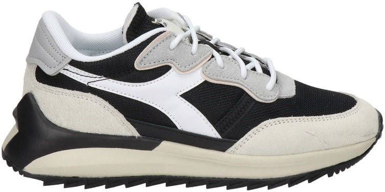 Diadora Jolly suède sneakers zwart/wit