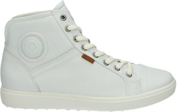 Ecco Soft 7 hoge sneakers wit