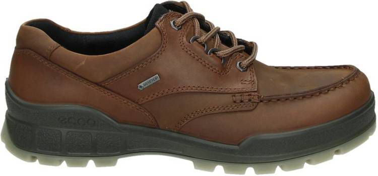 Ecco Track 25 leren veterschoenen cognac