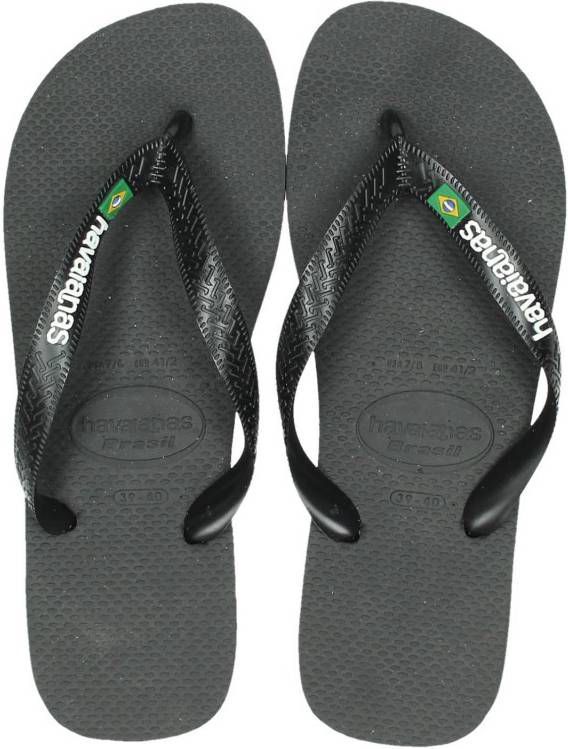 Havaianas Brasil slippers zwart