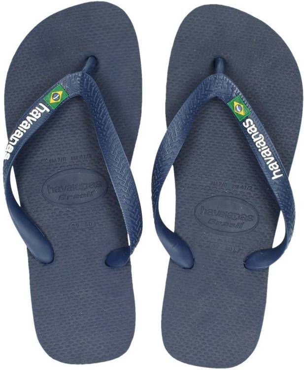Havaianas Brasil slippers blauw