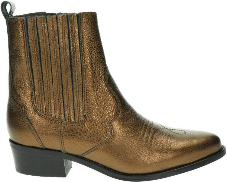 Nelson chelseaboots brons
