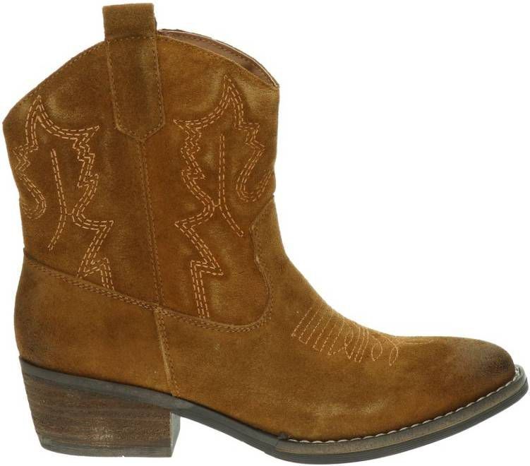 Nelson cowboylaarzen cognac