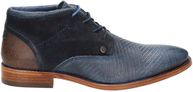 Rehab Salvador Zigzag 7000 lage nette schoenen blauw