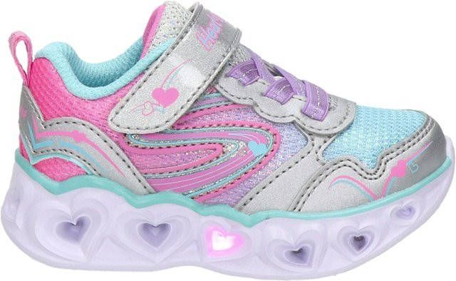 Skechers Heart Lights sneakers met lichtjes roze