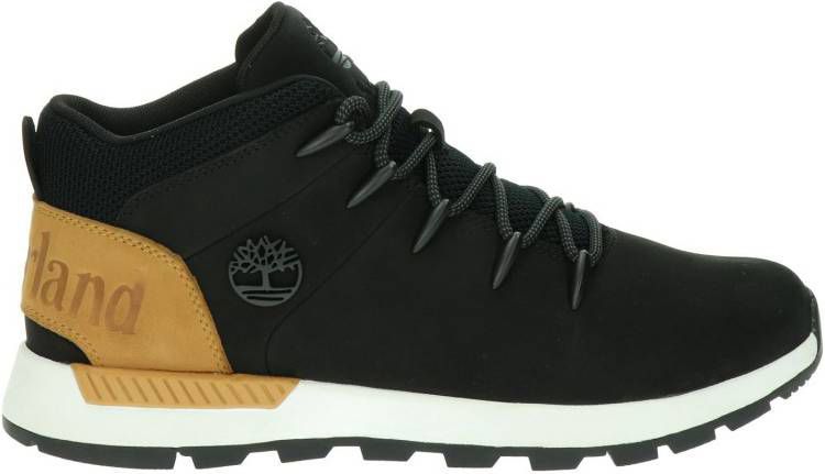 Timberland Euro Sprint nubuck veterboots zwart
