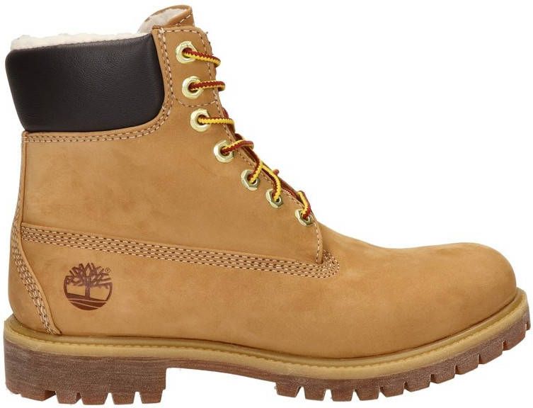 Timberland Premium Warm lined nubuck veterboots camel