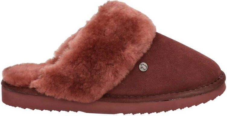 Warmbat Australia Flurry suède pantoffels brique