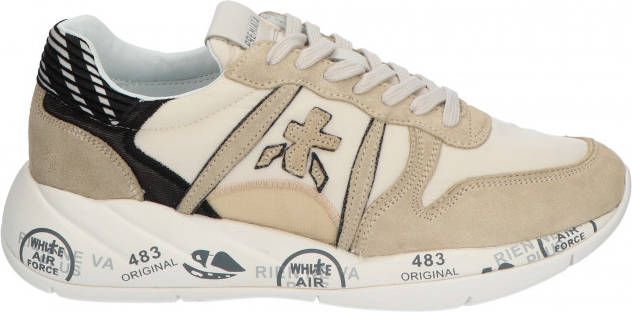 Premiata Layla Beige Multi Color Lage sneakers