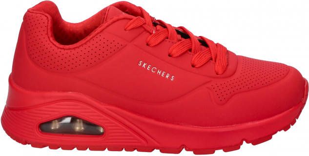 Skechers 310024 Uno Stand on Air Red Lage sneakers