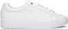 Calvin Klein Witte Lage Sneakers Vulc Lace Up online kopen
