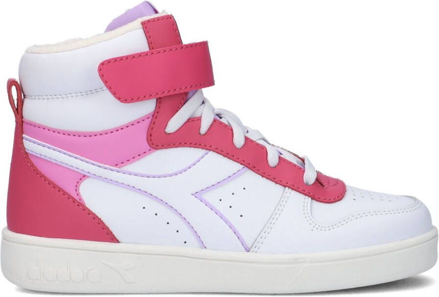 Diadora Roze Hoge Sneaker Magic Basket Mid Ps