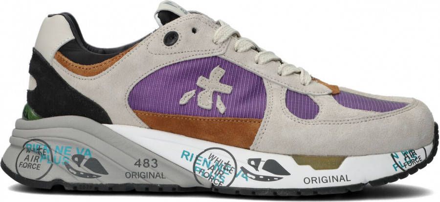 Premiata Paarse Lage Sneakers Mase d