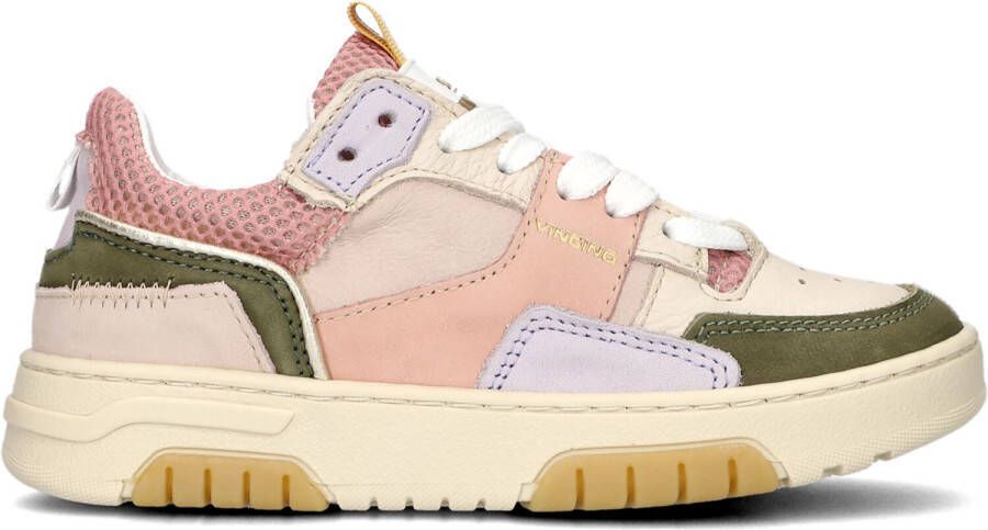 Vingino Roze Lage Sneakers Amy