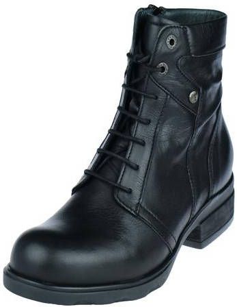 Laarzen Wolky 02629 Center XW 20000 zwart leer