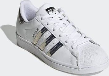 Adidas SUPERSTAR Cloud White/Silver Metallic/Core Black Dames