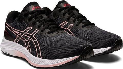 Asics gel excite 9 hardloopschoenen zwart/roze dames