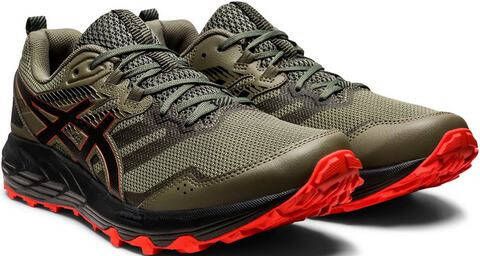 Asics gel sonoma 6 hardloopschoenen khaki heren