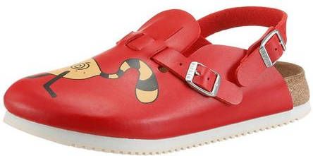 Birkenstock Werkschoenen KAY SL Clog zwenkbaar en verstelbaar hielriempje