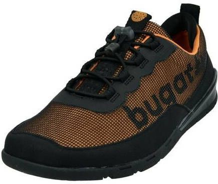 Bugatti Slip on sneakers met gekleurd tegengevoerd textiel