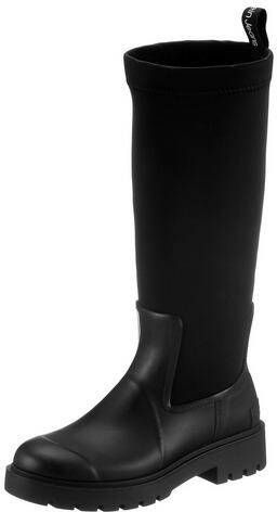 Calvin Klein high rainboot neoprene , Zwart, Dames