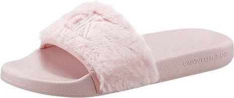 Calvin Klein Pantoffels SLIDE FUR instappers