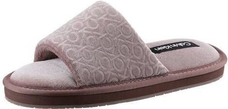 Calvin Klein Slippers SLIPPER FLATFORM SANDAL VEL