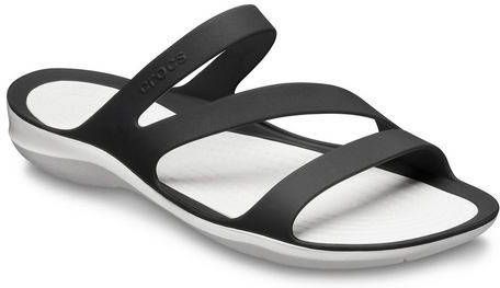 Crocs Badslippers Swiftwater Sandal met zacht genopte binnenzool