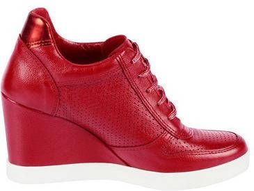 heine Sneakers met sleehak