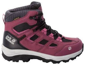 Jack Wolfskin Vojo Texapore Mid Wandelschoenen Junior Donkerroze/Paars