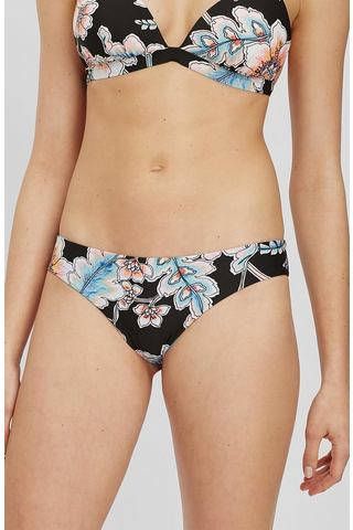 O'Neill Blue gebloemd bikinibroekje Maoi zwart/roze/blauw