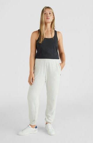 O'Neill high waist regular fit joggingbroek lichtgrijs