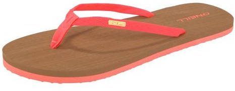 O'Neill Ditsy Jacquard Sandals teenslippers koraalrood