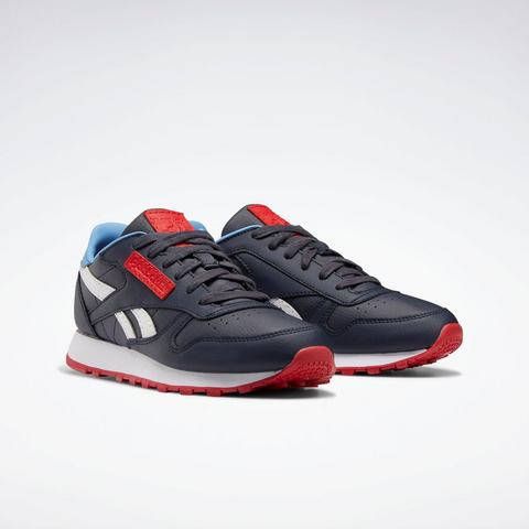 Reebok Classics Classic Leather sneakers donkerblauw/kobaltblauw/rood