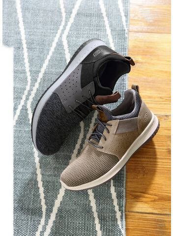Skechers Sneakers Delson Camben met praktisch elastiek