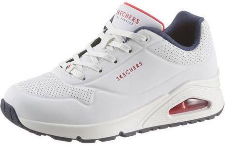 Skechers Sneakers met sleehak Uno Stand on Air met fijne perforatie