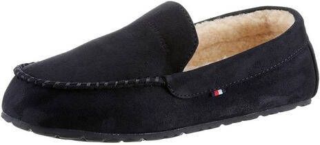 Tommy Hilfiger Blauwe Pantoffels Hilfiger Driver Homeslipper