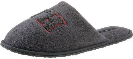 Tommy Hilfiger Pantoffels TH TOWELLING HOMESLIPPER met th logoborduursel