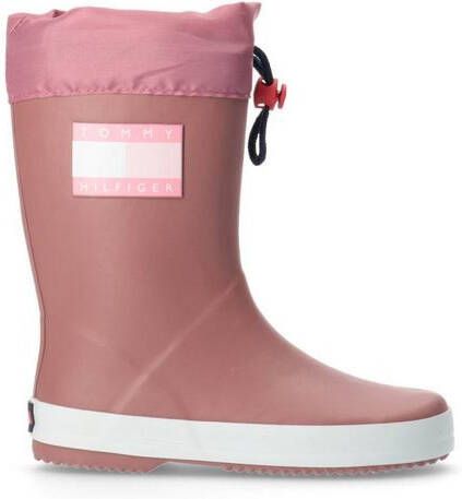 Tommy Hilfiger Regenlaarzen YELLOW RAIN BOOT met opgestikt logo