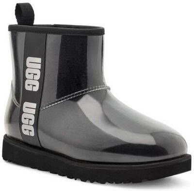 UGG Boots zonder sluiting Classic Clear Mini met logo opschrift opzij