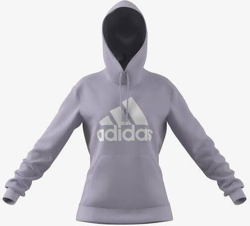 Adidas big logo trui paars dames