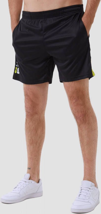 Fila drytec voetbalbroekje zwart/geel heren