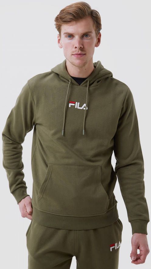Fila henry logo trui groen heren