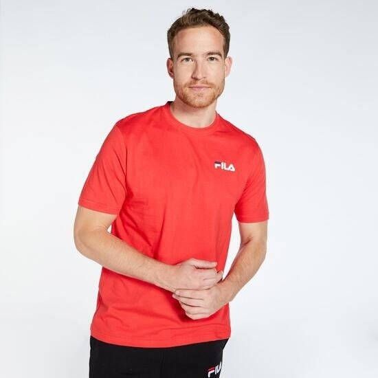 Fila terry shirt rood heren