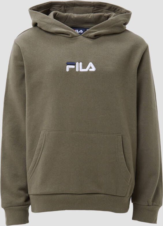 Fila wylie logo trui groen kinderen