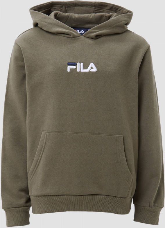 Fila wylie logo trui groen kinderen