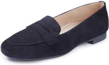 Paul Green Instappers geitensuèdeleer blauw